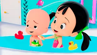 Bath Song with Cuquin (New) | Baby Shark Balloons and more adventures and songs with Cuquín