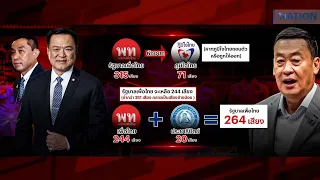 เชือด "ศักดิ์สยาม" ลามเขย่ารัฐบาล "เพื่อไทย" | 3 บก. | NationTV22