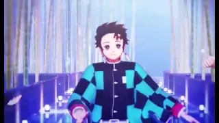 Demon Slayer Kimetsu No Yaiba Tanjiro Zenitsu & Inosuke Dance