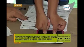 Balitang Southern Tagalog: Postponement of Barangay at SK Elections