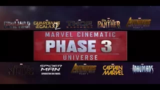 Marvel Phase 3 Official Fanmade Trailer 2018 4K.