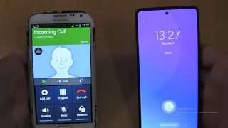 Over the Horizon Incoming call & Ringing alarms at the Same Samsung Galaxy A51+Note 2