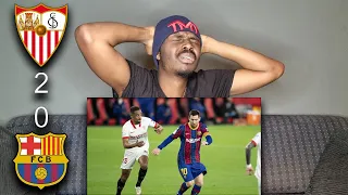 Sevilla 2-0 Barcelona | LATE COMEBACK FAIL!! | Reaction | Copa Del Rey