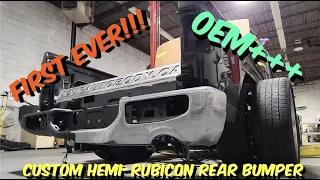 Episode 23 - Custom Rubicon Rear Bumper for Dually Gladiator