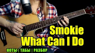 Smokie - What Can I Do | На гитаре | Ноты Табы | Подробный разбор