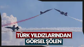 Türk Yıldızları’nın Şehitler Abidesi’ndeki Gösterisi Nefes Kesti