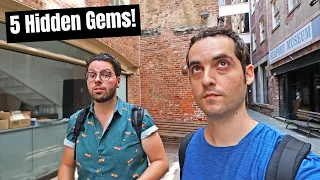 Lower Manhattan, NYC: SECRET Spots and Hidden Gems Tour! 😱 (w/ @Urbanist: History of Cities )