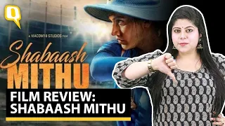 Shabaash Mithu Review: Mithali’s Story and Taapsee’s Solid Performance Deserved Better | The Quint