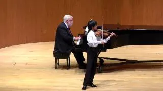 Pre-College Student Kevin Zhu Performs "Summer" from the Four Seasons by Vivaldi