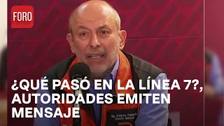 Incidente en Línea 7 del Metro CDMX: ¿Qué pasó en Barranca del Muerto? - Las Noticias