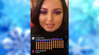 Рима Пенджиева на показе мод. Instagram live