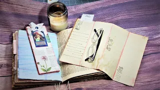 Surprise Bookmark! Junk Journals Beckon for  Creative Bookmarks! Fun Easy Project! The Paper Outpost