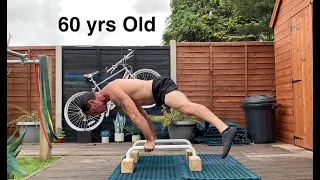 Journey Back to Planche at 60 yrs old