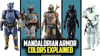 What Each Color Stands for Mandalorian Armour