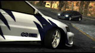 VS Earl - Lexus IS300 v Mitsubishi Lancer Evolution VIII - Need For Speed: Most Wanted (2005)