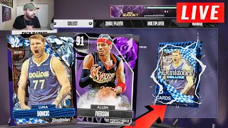 DUNKTOBER PACK OPENING for Diamond Luka Doncic! NBA 2k24 Myteam Packs LIVE (SHORT STREAM)