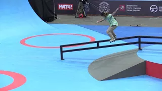 Миша Канагин - qualification @ WORLD CUP SKATEBOARDING MOSCOW 2017