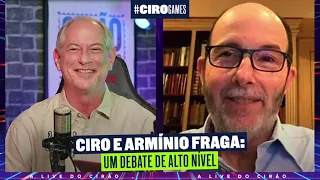 CIRO E ARMÍNIO FRAGA: UM DEBATE DE ALTO NÍVEL | Cortes Ciro Games