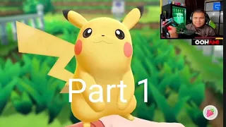 Oohami Menangkap Pikachu !!!? [ Pokemon lets Go Pikachu ]( Part 1 )