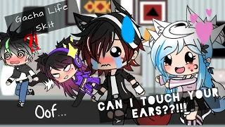 Can I touch your ears?!! // Gacha Life Skit // By Stellar Gacha Life // Please read description