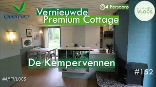 VERNIEUWD | CENTER PARCS DE KEMPERVENNEN | COTTAGE TOUR Nr. 103 | 4-PERSOONS PREMIUM | 152