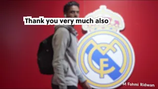 EMOTIONAL!!! - RAPHAEL VARANE Farewell Message to Real Madrid   -Welcome to Manchester United