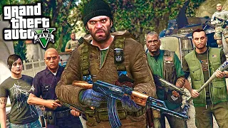 ENCONTRÉ SOBREVIVIENTES! GTA 5 ZOMBIES #2 Grand Theft Auto V - The Last Survivor