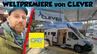 CLEVER SPIRIT 600 | CMT 2024 | WELTNEUHEIT von CLEVER VANS | 6 Meter Kastenwagen mit Längsbetten