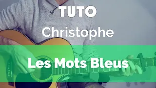 Tuto Guitare Super Facile - Christophe ( Les Mots Bleus )