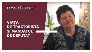 Nadejda Șalaru vorbește despre viața de tractoristă și mandatul de deputat