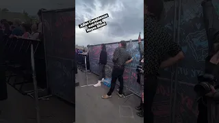 Julian Casablancas Watching Weyes Blood Side Stage at Music Festival #thestrokes #juliancasablancas