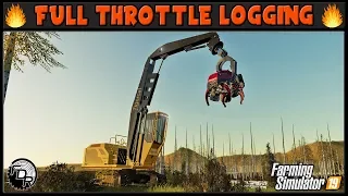 TC880 Cleaning Up Our Piles 🔥 FTL #15 🔥 ✔ Farming Simulator 2019 ✔ FDR Logging