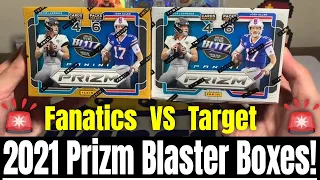 Fanatics VS Target Prizm Football Blaster Boxes! These Orange Ice Parallels Look SWEET!