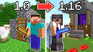 Paso Minecraft pero la Versión se Actualiza cada Día