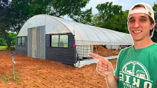 I hope this helps! Building a Gigantic greenhouse !