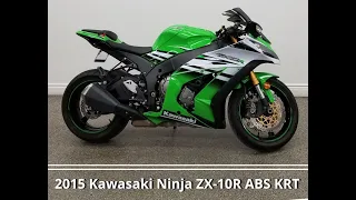 2015 Kawasaki Ninja ZX-10R ABS KRT