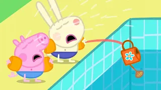 Playing Games At The Swimming Pool 💦 | Peppa Pig Official Full Episodes