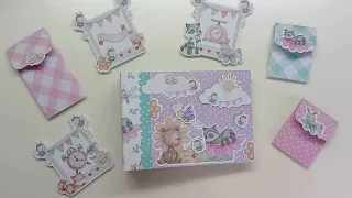 Album para el bebe horizontal - scrapbooking  EN VENTA