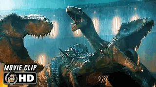 T-Rex Vs Gigantosaurus Scene | JURASSIC WORLD DOMINION (2022) Sci-Fi, Movie CLIP HD