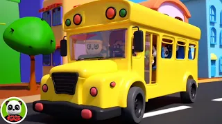 The Wheels On The Bus Nursery Rhyme & Kindergarten Songs for Babies