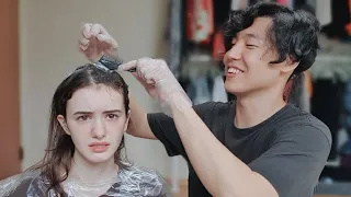 My Boyfriend Dyes My Hair...