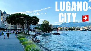 Lost in the Streets of Lugano🌆 |  beautiful Lugano City | Lugano Lake | Switzerland 🇨🇭