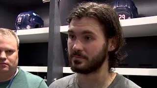 Kirill Marchenko describes the fast-moving game between the Oilers and Blue Jackets