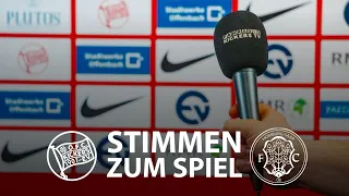 Die Stimmen zum Spiel nach Kickers Offenbach vs. FC 08 Homburg