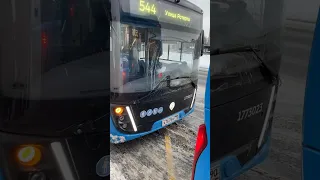 Авария в Москве! Автобусы столкнулись! 😳