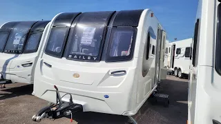 2021 Bailey Alicanto Estoril Grande 8ft wide with manual mover