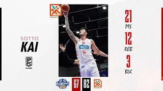 Kai Sotto records first double-double in the B.LEAGUE leading team to victory｜18 March 2023
