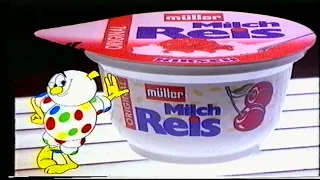 WERBUNG Müller Milch Reis 90er