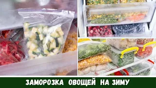 Заморозка Овощей На Зиму🥕 Что Я Заготовила 🍅 Смеси, Фрукты🍒 Что Готовить 🍆