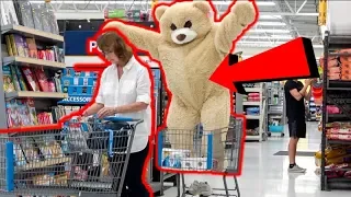 GIANT TEDDY BEAR SURPRISE Valentines Day PRANK!!!